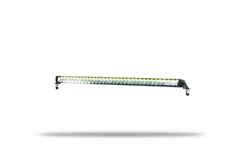 Go Rhino Xplor Blackout Series Sgl Row LED Light Bar (Side/Track Mount) 31.5in. - Blk - 751653201CSS