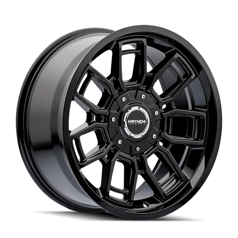Mayhem 8118 Ordinance 20x9 / 5x127/139.7 BP / 87.1mm Hub Gloss Black Wheel - 8118-2952B