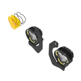 KC HiLiTES FLEX ERA 3 Dual Mode SAE Fog Lights - 2-Light Master Kit for Jeep JK/JL/JT Steel Bumpers - 97149