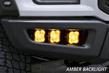 Diode Dynamics 17-20 Ford Raptor SS3 LED Fog Light Kit - White Max - DD7360