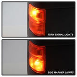 xTune Ford Superduty 99-14 Manual Extendable Manual Adjust Mirror Amber- Right MIR-FDSD08S-MA-AM-R - 9933134