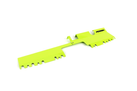 PERRIN 15-21 Subaru WRX/STI Radiator Shroud (With/Without OEM Intake Scoop) - Neon Yellow - PSP-ENG-512NY