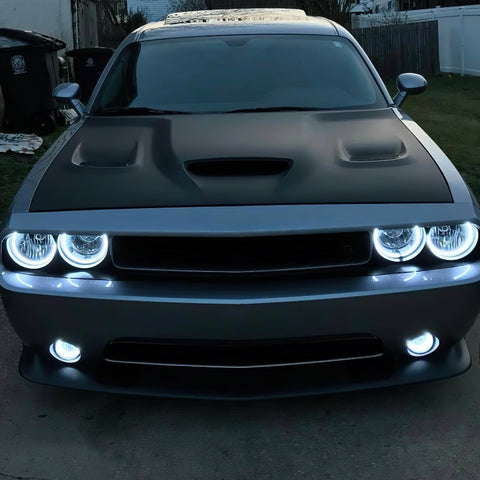 Oracle Dodge Challenger 08-14 Halo Kit (ProjectorHL) - ColorSHIFT w/ BC1 Controller - 2238-335
