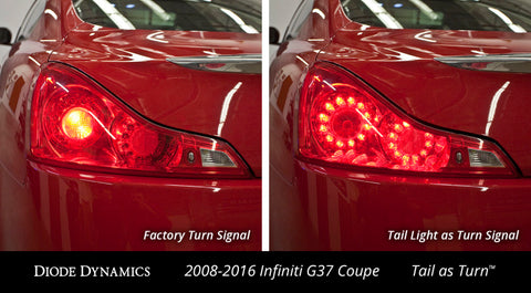 Diode Dynamics G35/G37 Coupe/Q60 USDM Tail as Turn Module for Infiniti (Pair) - DD3011
