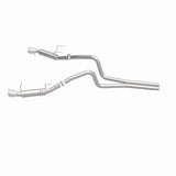 Magnaflow 2014 Ford Mustang V6 3.7L Comp Series Dual Split Rear Polished Stainless C/B Perf Exhaust - 15245