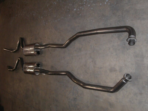 Stainless Works Chevy Chevelle Small Block 1968-72 Exhaust Stainless Factory Connect - CV69SB0S