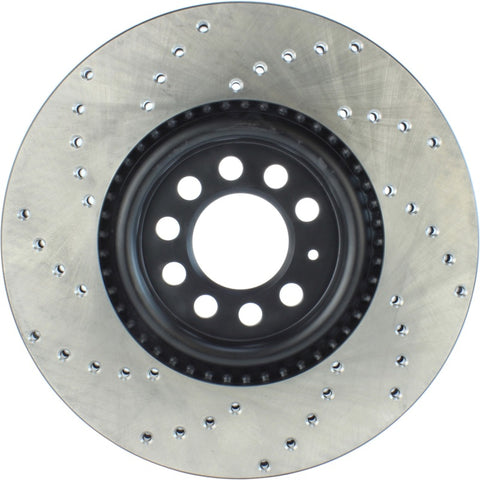 StopTech 00-06 Audi TT Quattro / 03/04-12/04 VW Jetta Left Front Drilled CRYO-STOP Rotor - 128.33062CL