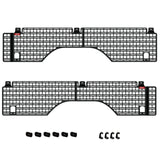 BuiltRight Industries 07-18 Chevrolet Silverado/GMC Sierra (6ft 7in Bed) Full Bedside Rack - 4pc Set - 102041