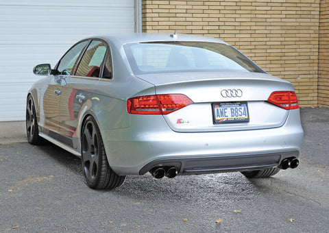 AWE Tuning Audi B8 / B8.5 S4 3.0T Track Edition Exhaust - Chrome Silver Tips (90mm) - 3020-42020
