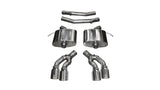 Corsa 2016-2019 Cadillac CTS V Sedan 6.2L V8 2.75in Polished Sport Axle-Back Exhaust - 14357