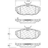 StopTech Street Touring Brake Pads - 308.14650