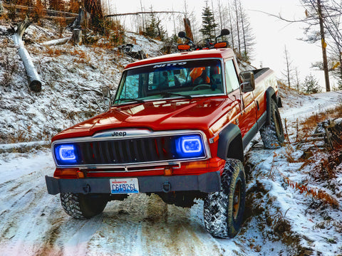 Oracle Pre-Installed Lights 7x6 IN. Sealed Beam - ColorSHIFT Halo - 6908-333