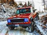Oracle Pre-Installed Lights 7x6 IN. Sealed Beam - Blue Halo - 6908-002