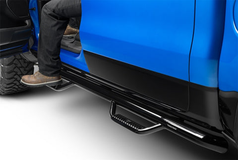 N-Fab Nerf Step 94-01 Dodge Ram 1500/2500/3500 Quad Cab 4 Door - Gloss Black - Cab Length - 3in - D9773QC