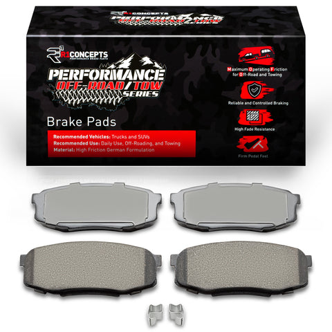 R1 07-22 Toyota Tundra Rear Off-Road/Tow Brake Pads - 2400-1304-00