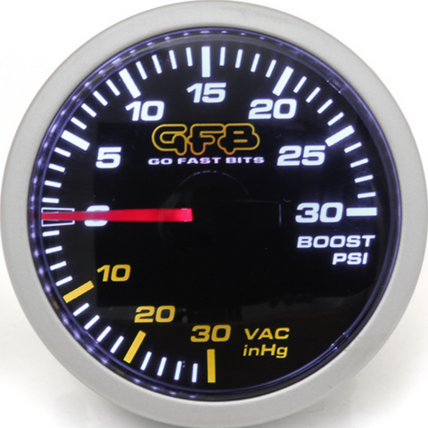 GFB 52mm Boost Gauge 30psi - 3730