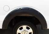 Lund 09-14 Ford F-150 (Ex Raptor) RX-Rivet Style Textured Elite Series Fender Flares - Black (2 Pc.) - RX312TB