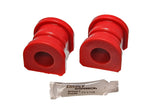 Energy Suspension 89-97 Ford Thunderbird / 89-97 Cougar Red 1-1/16in Front Sway Bar Bushing Set - 4.5137R