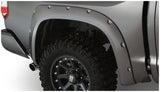 Bushwacker 14-18 Toyota Tundra Fleetside Pocket Style Flares 2pc 66.7/78.7/97.6in Bed - Black - 30040-02