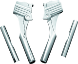 Kuryakyn Deluxe Neck Cover Kit 95-05 Touring Models Chrome - 8146