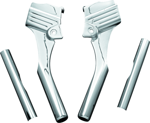 Kuryakyn Deluxe Neck Cover Kit 95-05 Touring Models Chrome - 8146