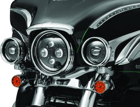 Kuryakyn Orbit 4-1/2in Passing Lamps Black - 2474