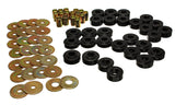 Energy Suspension Rear Spring Frame Shackle Kit - Black - 4.2127G