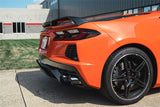 Corsa 2020-25 Corvette C8 3in Xtreme Cat-Back Exhaust 4.5in Black Quad Tips - Deletes stock AFMValve - 21104BLK