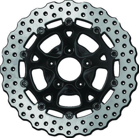 Performance Machine 11.8 X .20 Dominator Front - Black Ano - 0133-1806S-B