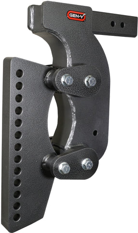 Gen-Y The Boss Torsion-Flex 2.5in Weight Distribution Shank 17.5in Drop 21K Hitch w/Stabilizer Kit - GH-1503
