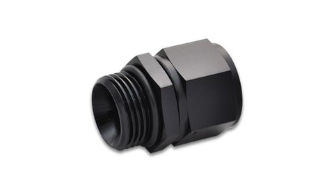 Vibrant -8AN Female to -10AN Male Straight Cut Adapter with O-Ring - 16866