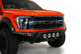 Addictive Desert Designs 2021+ Ford Raptor Bomber Front Bumper w/ 4 Rigid 360 6in Light Mounts - F210014110103