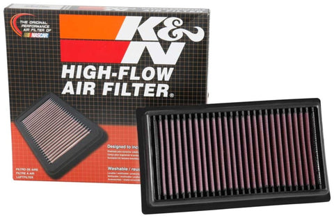K&N 2017 Subaru BRZ H4-2.0L F/I Replacement Drop In Air Filter - 33-5060