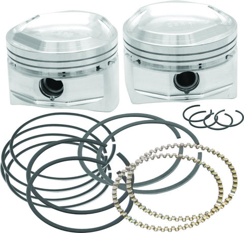 S&S Cycle 84-99 BT HSF 3-5/8in Piston Set - .020in - 92-1062