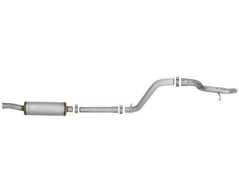 aFe MACH Force-Xp 2.5in 409SS Axle-Back Hi-Tuck Exhaust System 18-20 Jeep Wrangler (JL) V6 3.6L - 49-48075