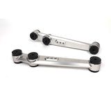 BLOX Racing 90-01 Integra, 89-95 Civic, CRX, Del Sol V2 Billet Rear LCA Poly Bushings - Raw - BXSS-21203-RAW-V2