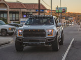 KC HiLiTES 17-18 Ford Raptor 57in. Pro6 Gravity LED 9-Light 180w Combo Beam Overhead Light Bar Sys - 91333
