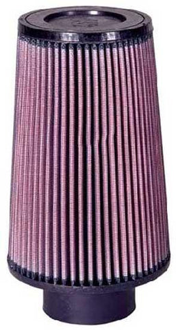K&N Filter Universal Rubber Filter 3.25  Flange 5.5 Base 4.6875 Top 8 Height - RU-5122