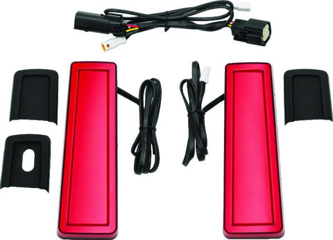 Kuryakyn Tracer Filler Panel Lights Red Lens - 2952