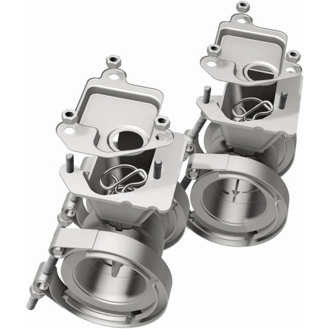 MagnaFlow 2018 Ford Mustang V8-5.0LGAS Exhaust Acc - 2.5in ID/OD - 304SS - Integrated V-Band Flanges - 10805