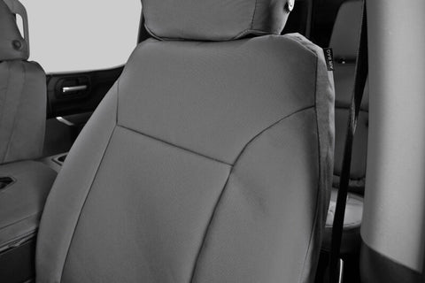 Covercraft 11-24 Dodge Durango Endura PrecisionFit Custom Third Row Seat Covers - Silver/Silver - GTD1405ENSS