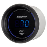 Autometer Cobalt Digital 52.4mm Black 0-100psi Oil Pressure Gauge - 6927
