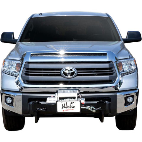 Westin MAX Winch Tray License Plate Bracket - Black - 46-20055