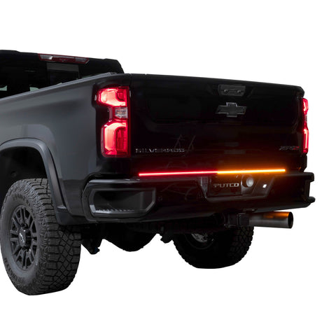 Putco 2024 Chevrolet Silverado HD/ GMC Sierra HD 60In Direct Fit Red Blade Kit Tailgate Bars - 9203060-25