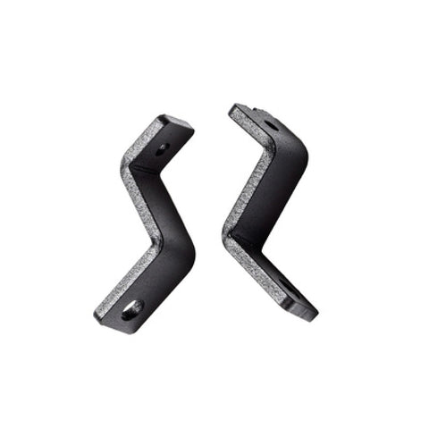 Go Rhino 19-24 Ram 1500 (4 Door) XE Hood Hinge Cube Light Mount - Textured Black - 732340T