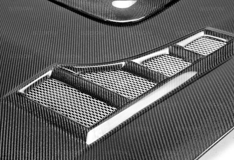 Seibon 02-03 Subaru WRX CW Carbon Fiber Hood - HD0203SBIMP-CW