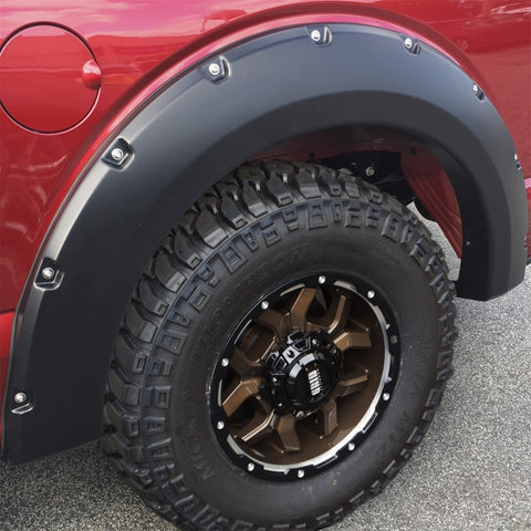 Bushwacker 18-19 Ford F-150 Pocket Style Flares 4pc - Black - 20945-02