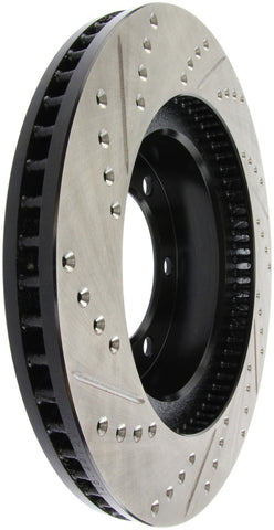 StopTech 07-08 Toyota FJ Cruiser / 05-08 Tacoma (6 lug) / 03-08 4 Runner (319mm disc) SportStop Slo - 127.44129L