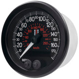 Autometer Stack Instruments 88mm 0-180 MPH 290 KM/H GPS Speedometer - Black - ST3803