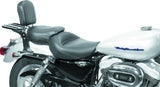 Mustang 04-21 Harley Sportster Wide Touring 1PC Seat - Black - 76141